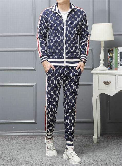 fake gucci tracksuit mens etsy|men's Gucci tracksuit for sale.